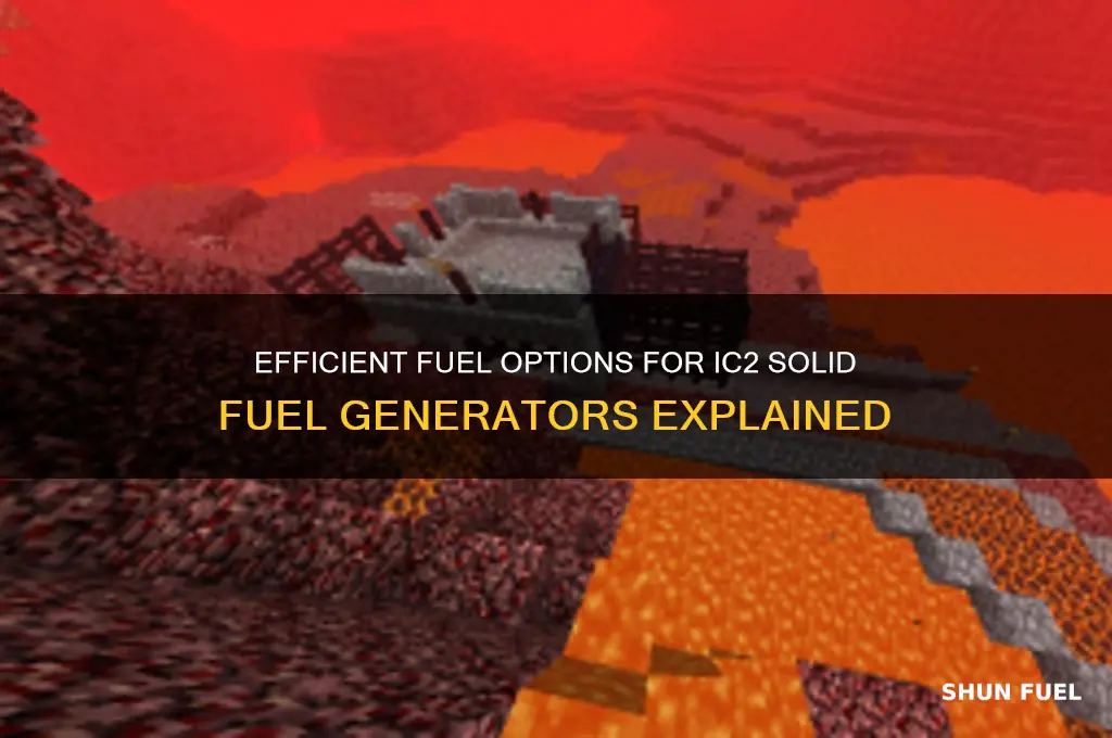 what can be put in solid fuel generator ic2