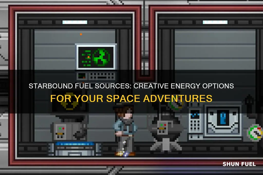 what can be used as fuel in starbound