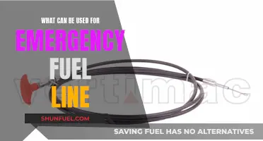 Emergency Fuel Line: MacGyvering a Temporary Solution