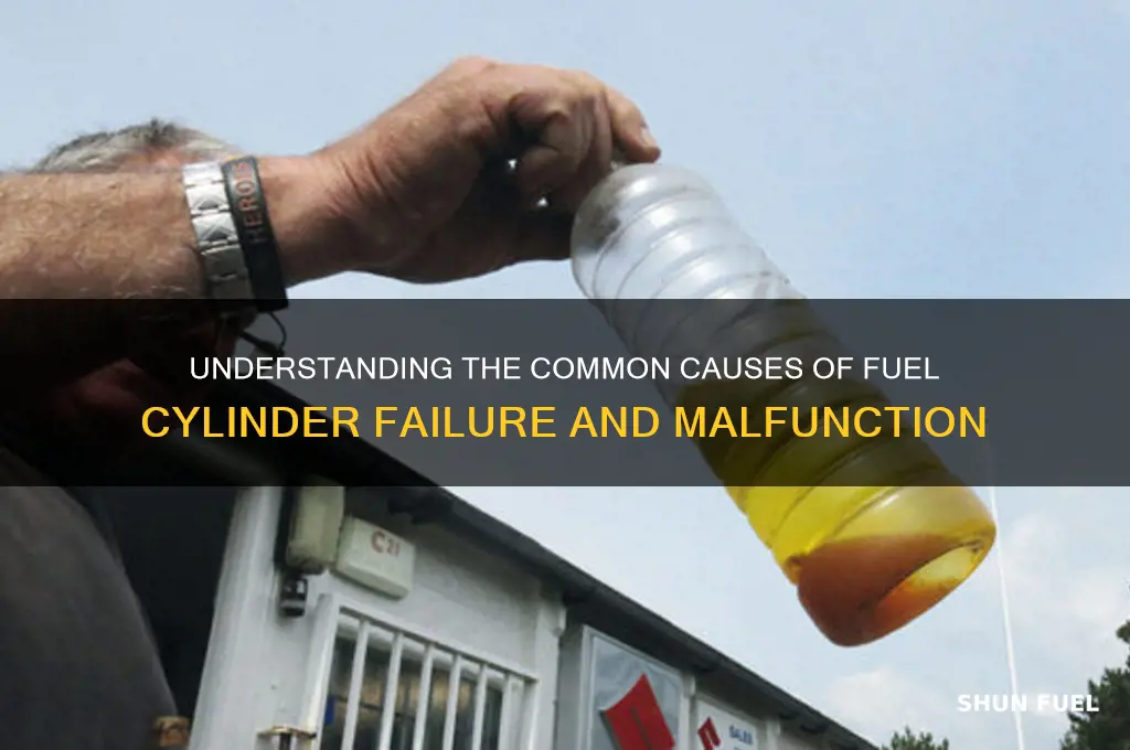 what can cause a fuel cylinder to go bad