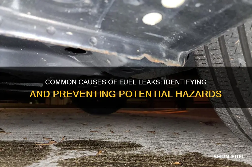 what can cause a fuel leak