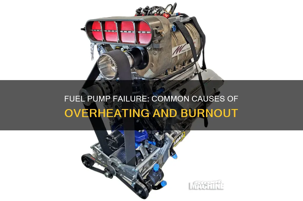 what can cause a fuel pump to burn up