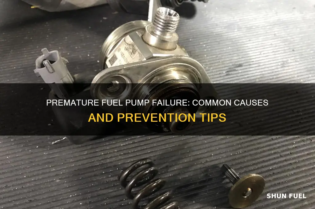 what can cause a fuel pump to go bad prematurely
