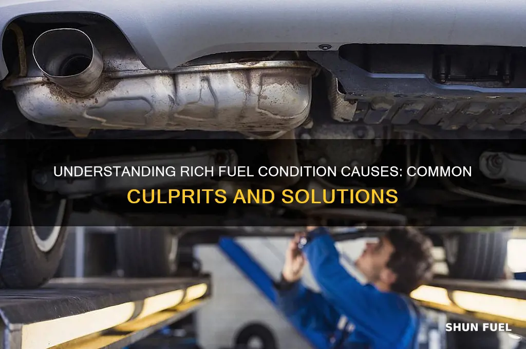 what can cause a rich fuel conditon