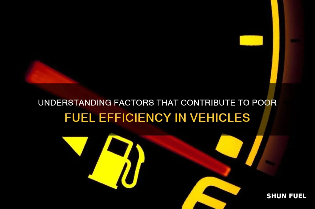 what can cause bad fuel economy