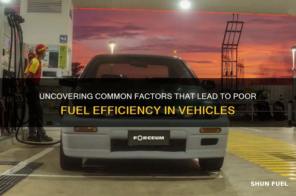 what can cause bad fuel mileage