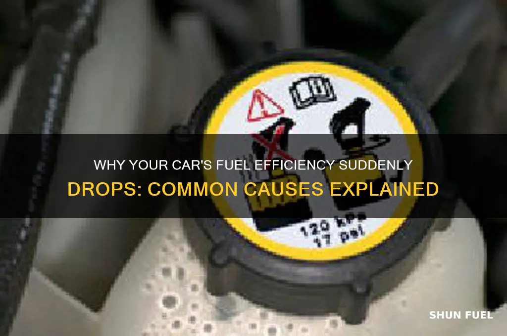 what can cause fuel economy to drop