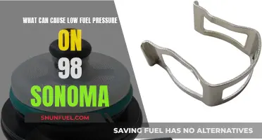 Fuel Pressure Issues: 98 Sonoma's Common Causes and Fixes