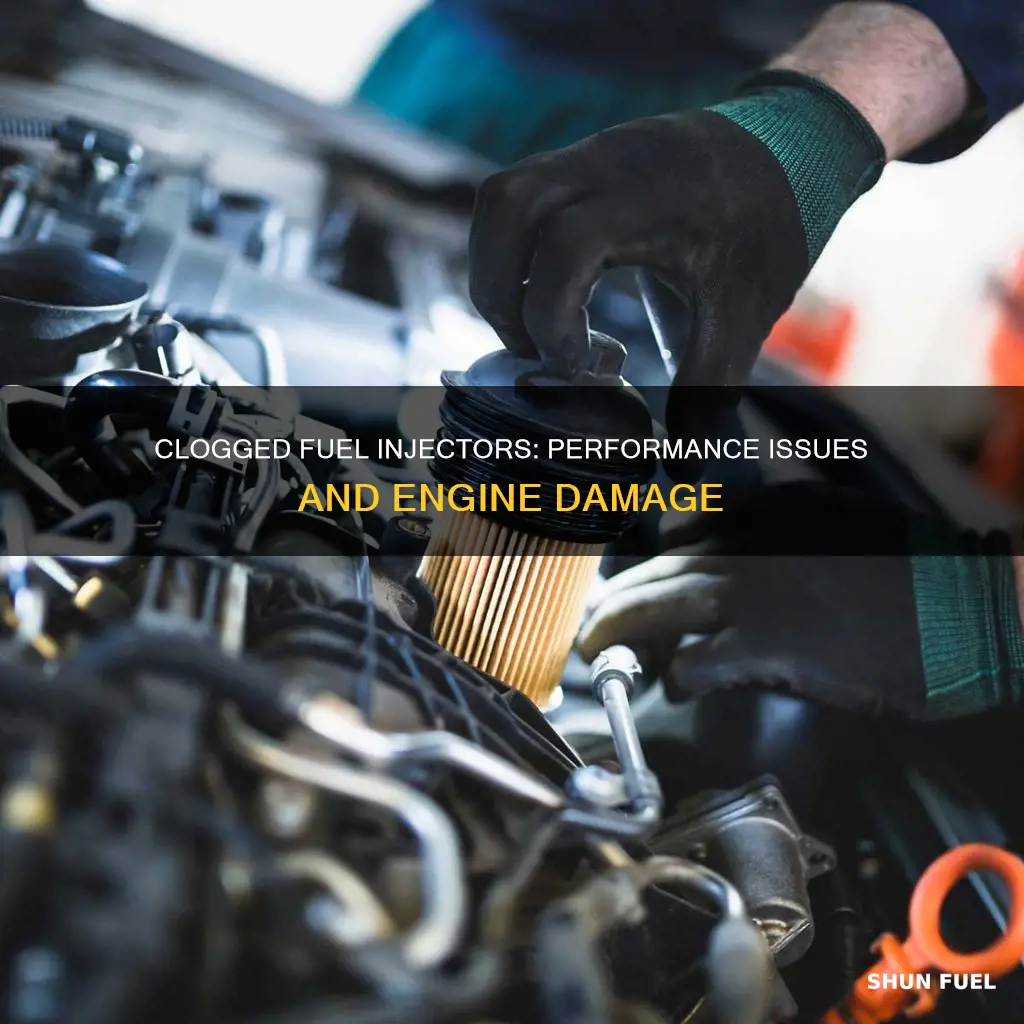 what can clogged fuel injectors cause
