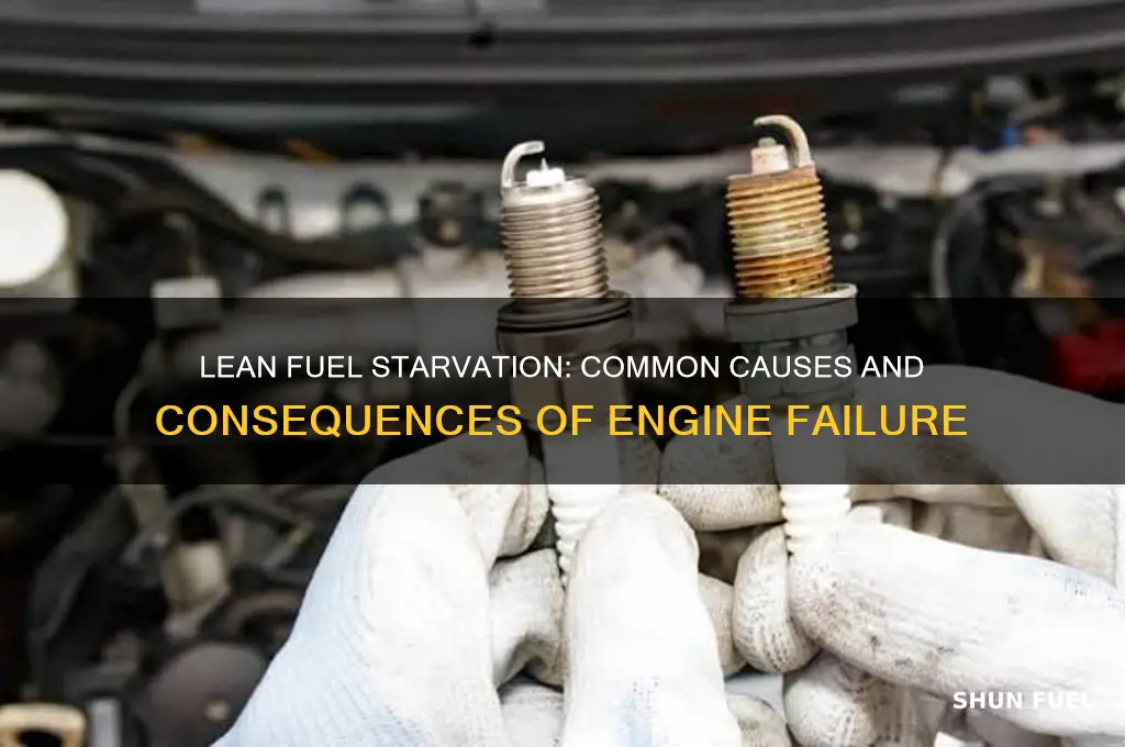 what can fail from lean fuel fuel starvation