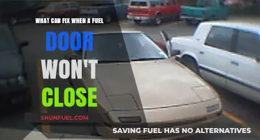 Fixing a Stuck Fuel Door: Quick Solutions to Get It Closed