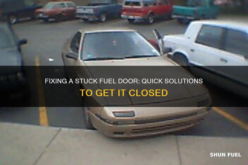 what can fix when a fuel door won