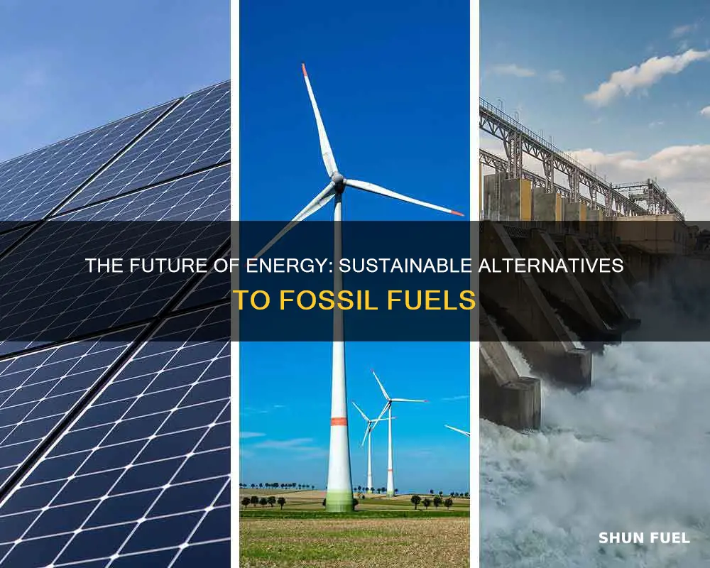 what can fossil fuels be replaced with