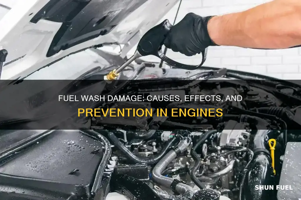 what can fuel wash damage in an engine