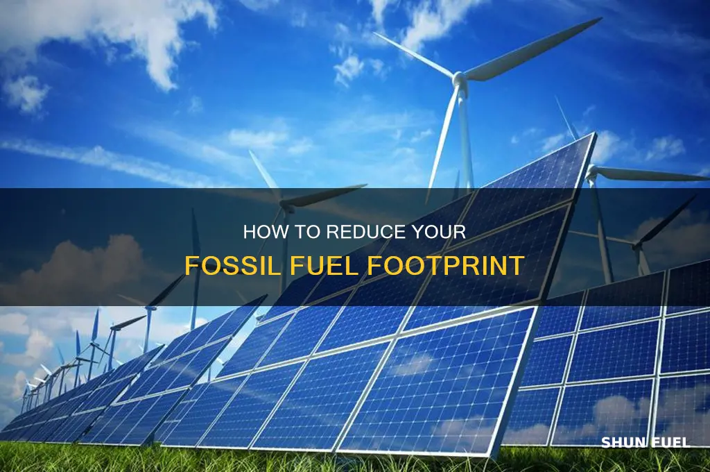 what can i do about fossil fuels