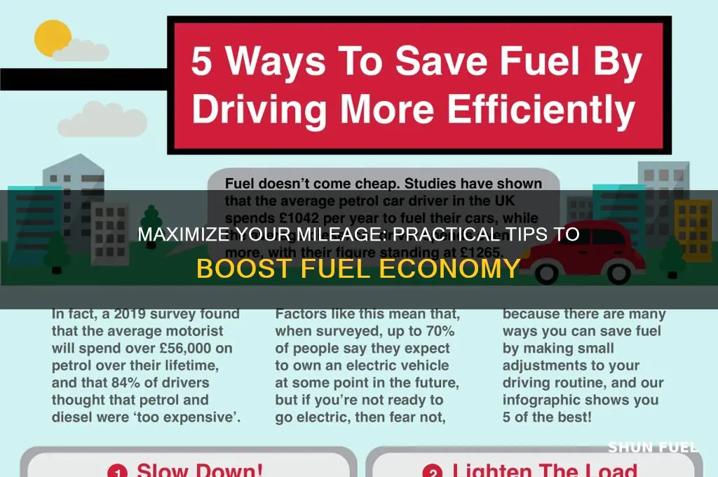 what can i do to improve fuel economy