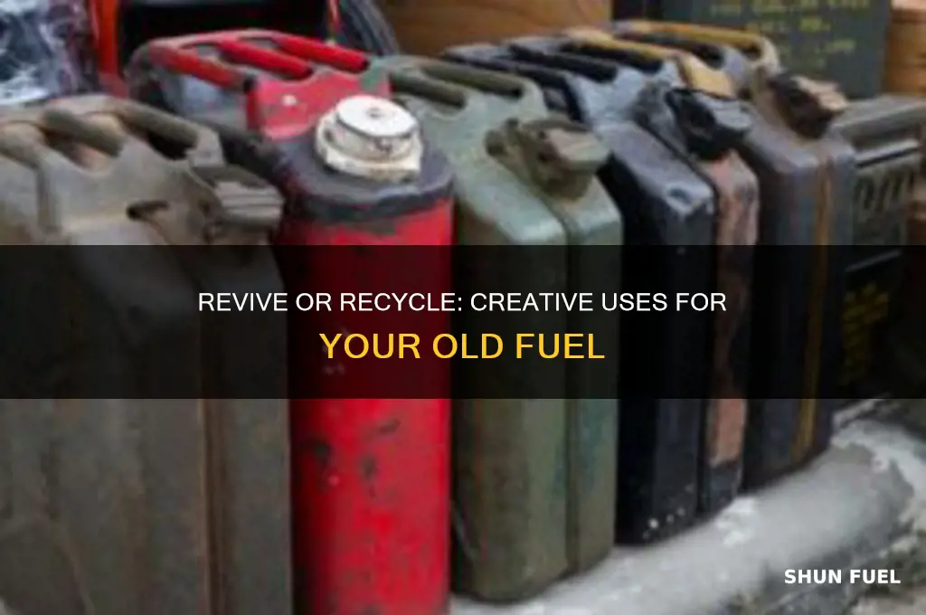 what can i do with old fuel