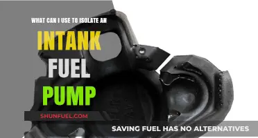 Effective Materials for Isolating an In-Tank Fuel Pump: A Guide