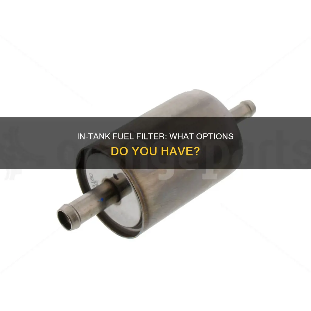 what can o use as a in tank fuel filter