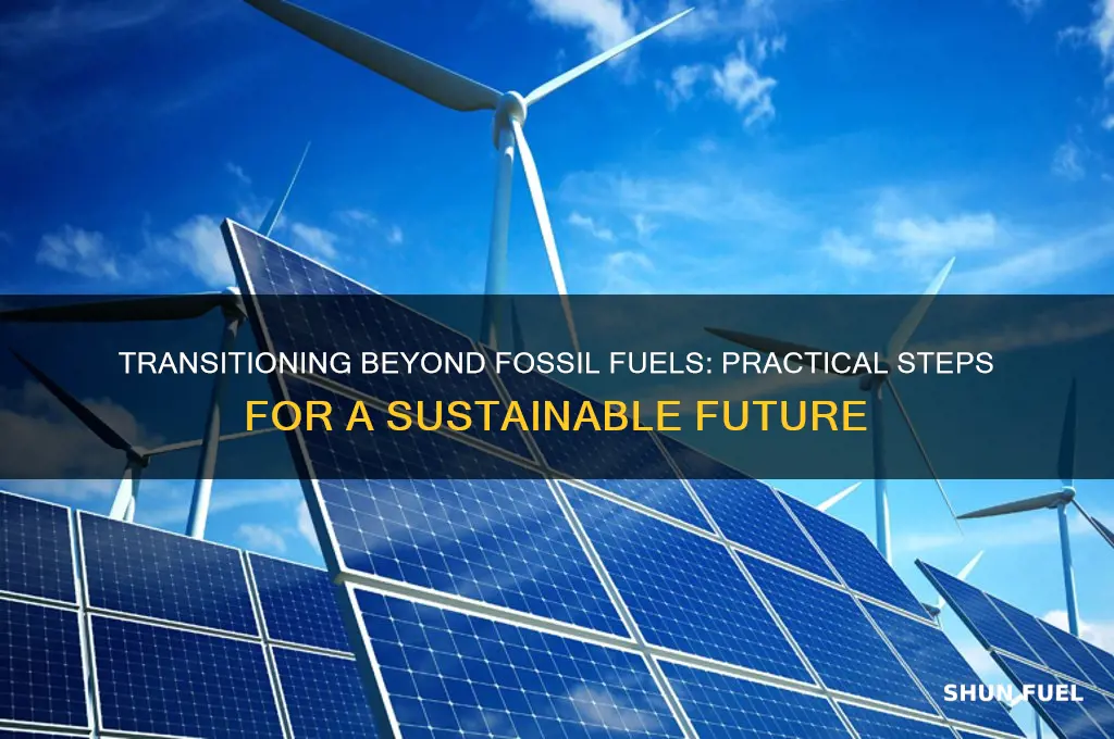 what can people do to solve foosil fuels