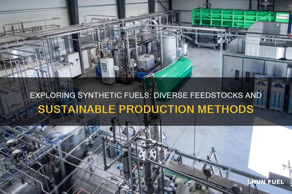 what can synthetic fuels be made from
