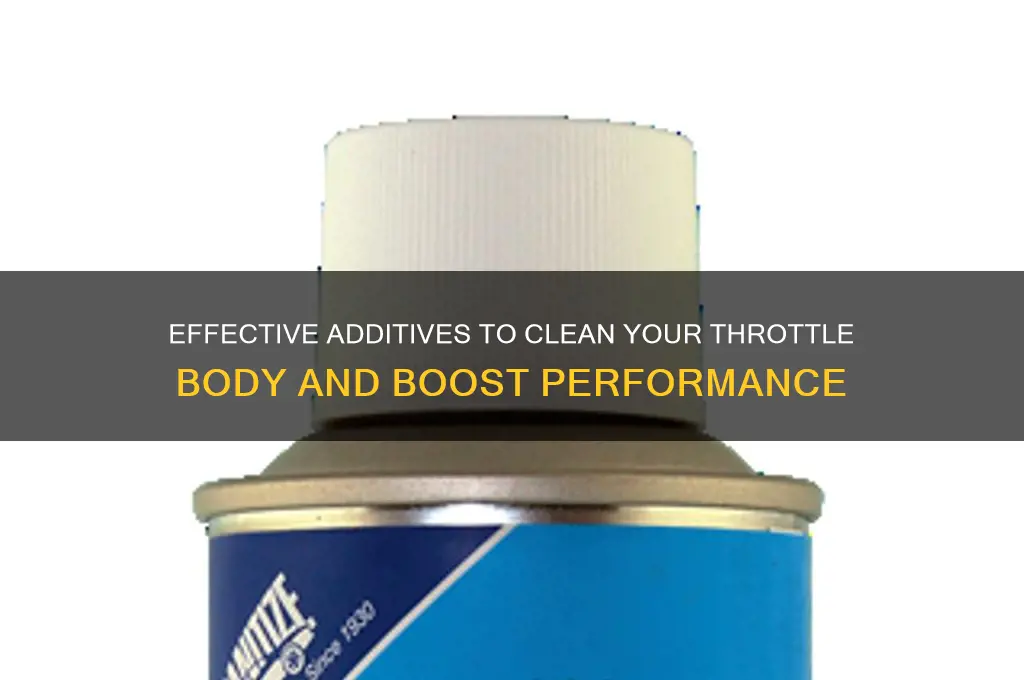 what can u add to fuel to clean throttle body