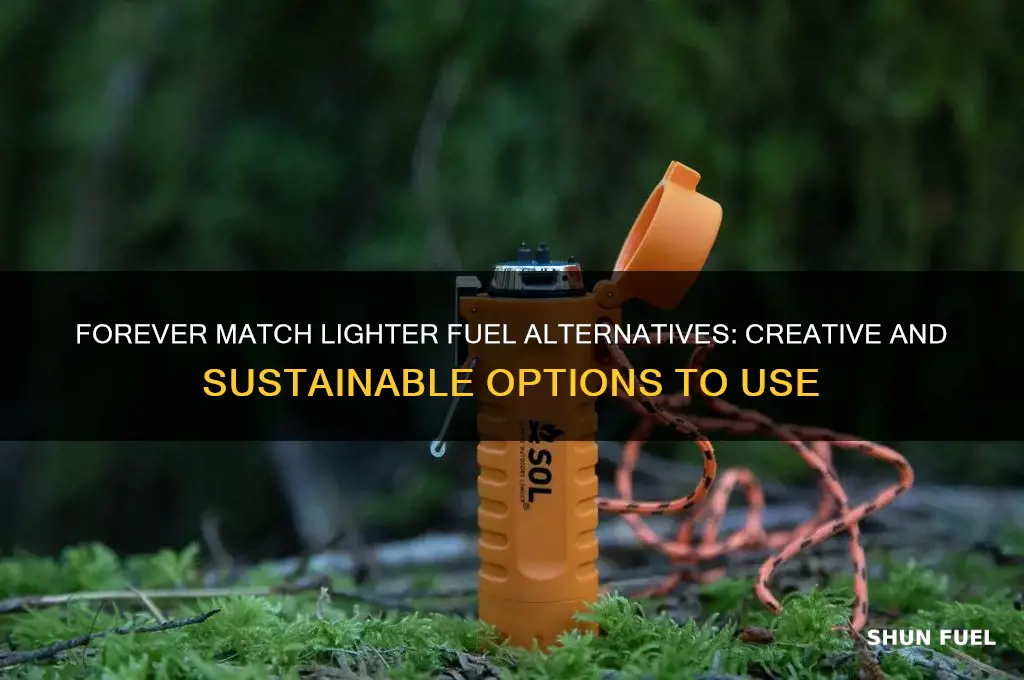 what can use as fuel for the forever match lighter