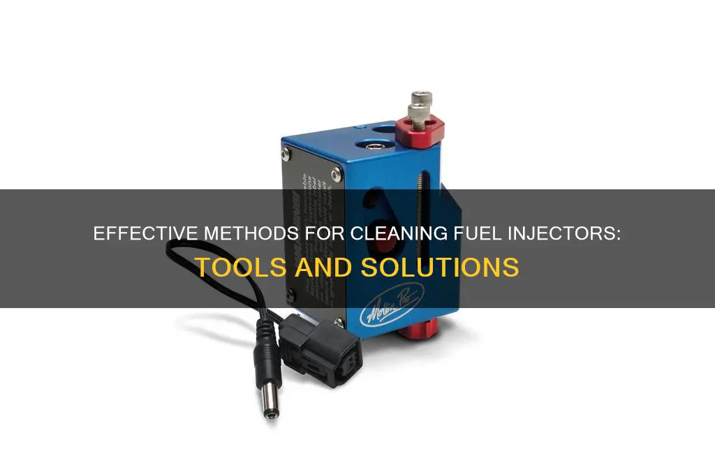 what can used for cleaning fuel i jectors