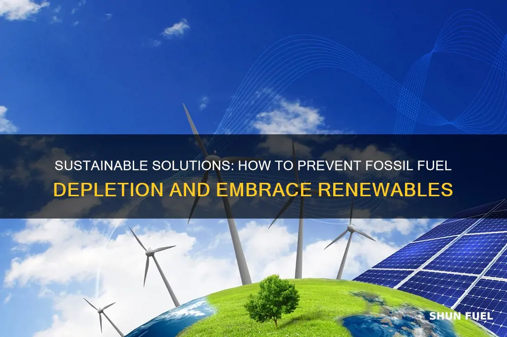 what can we do to stop fossil fuels running out