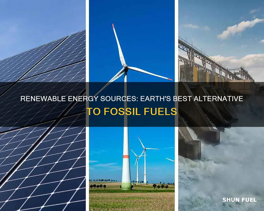 what can we replace fossil fuels with best for earth