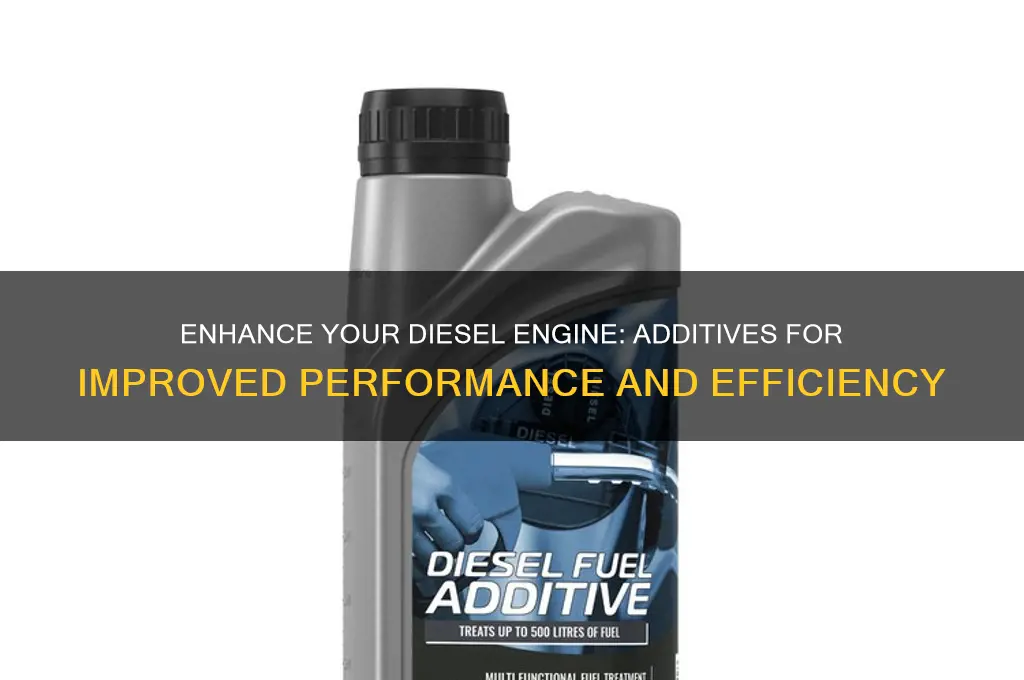 what can you add to fuel disteoy engine