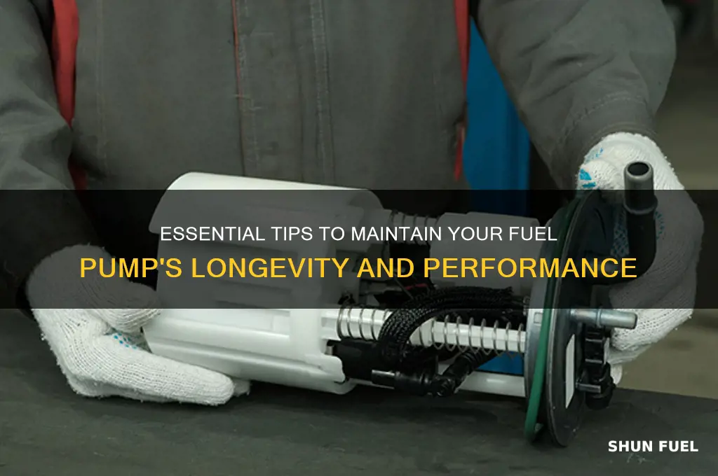 what can you do to keep fuel pump working