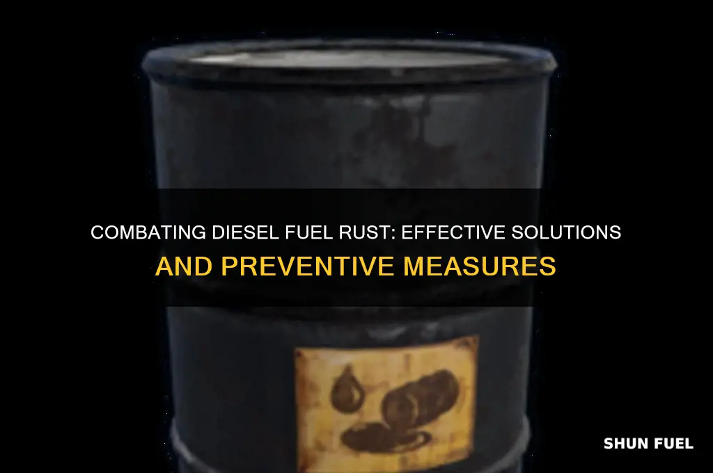 what can you do with diesel fuel rust