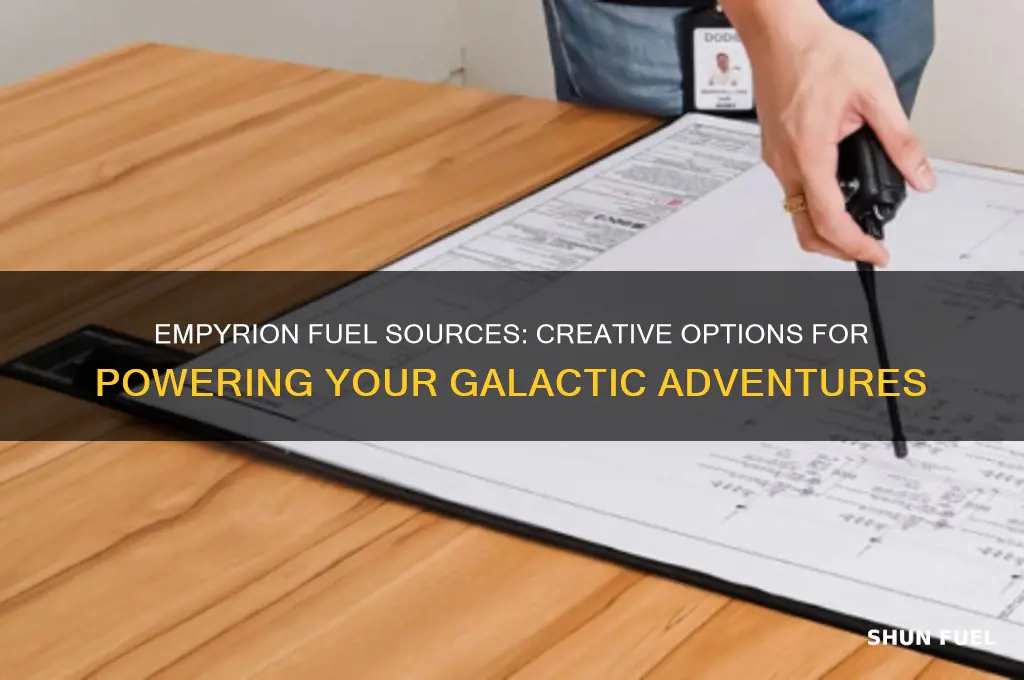 what can you use as fuel in empyrion