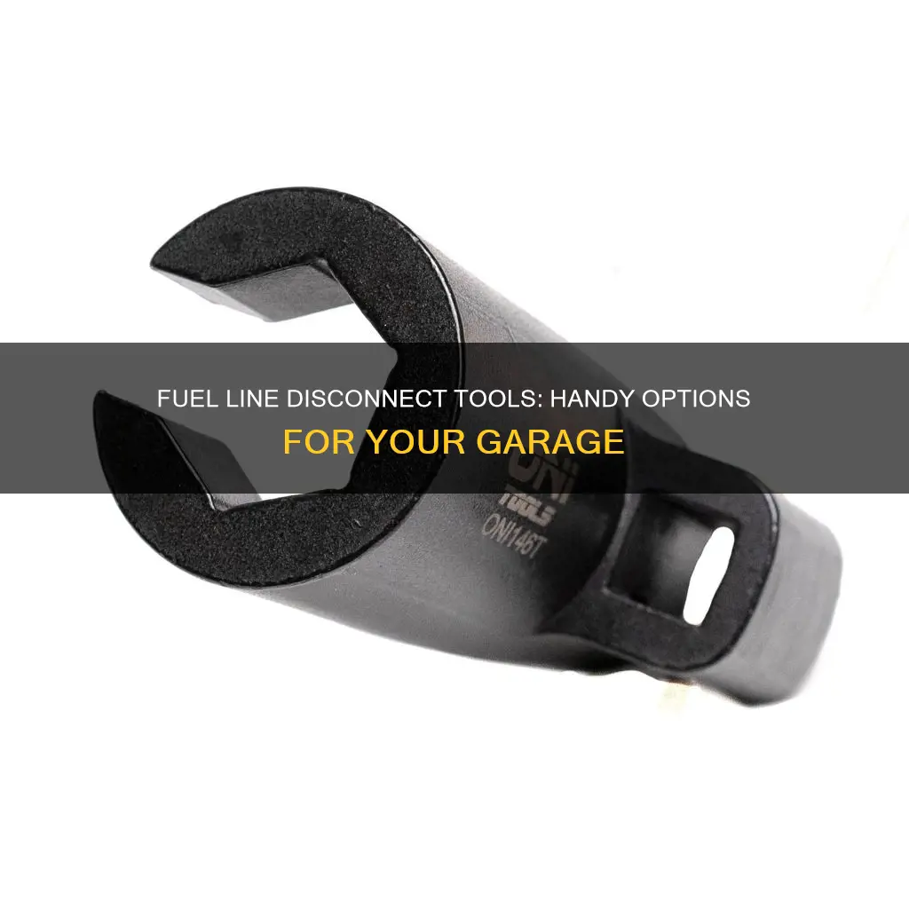what can you use for fuel line disconnect tool