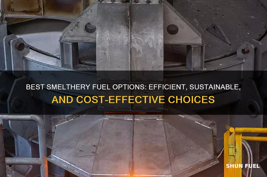 what can you use for smelthery fuel