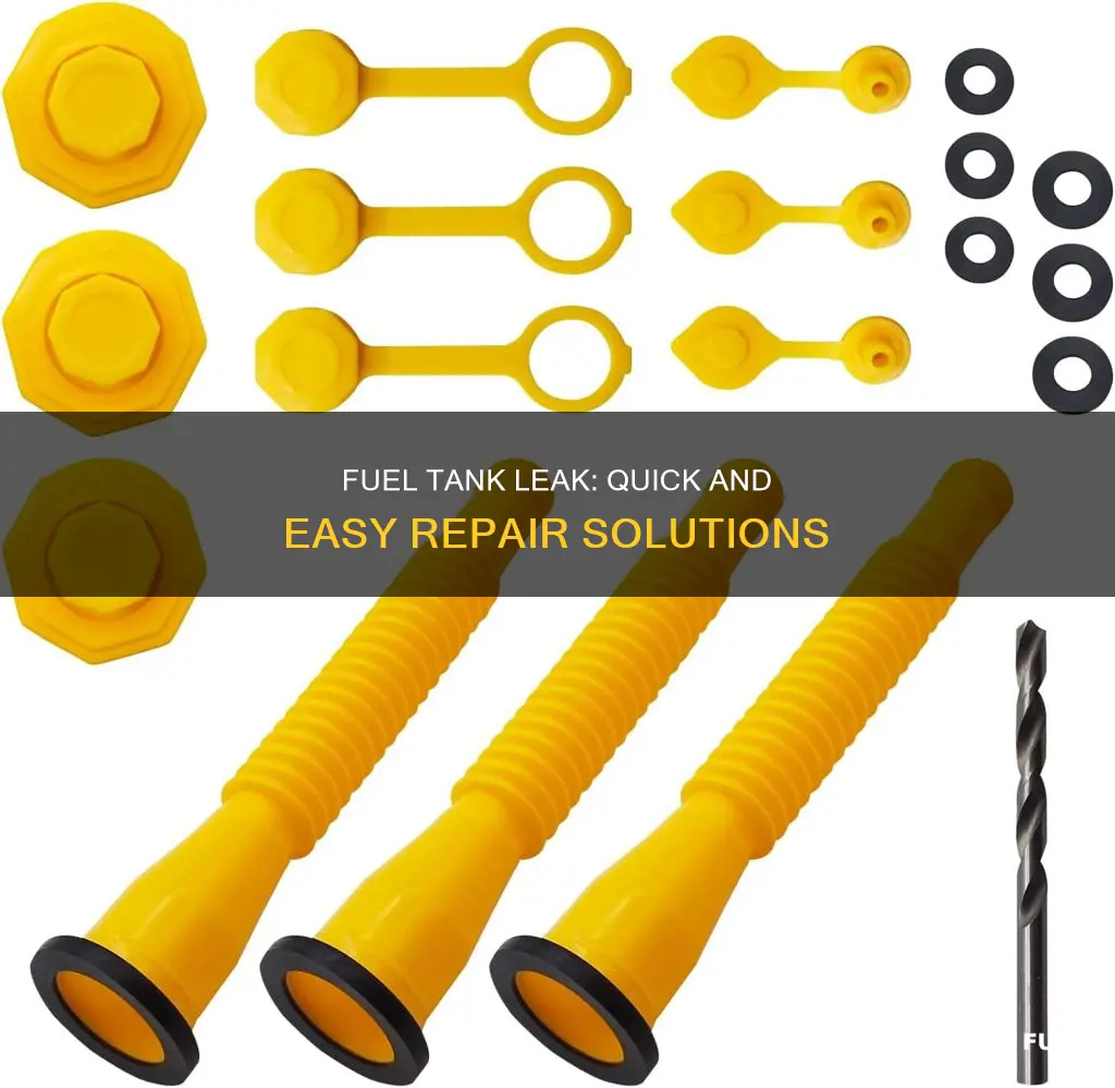 what can you use to repair fuel tank leak