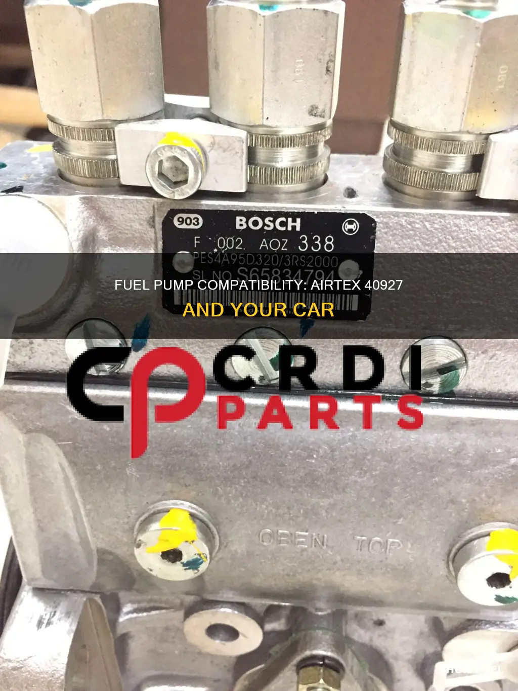what car does a airtex 40927 mechanical fuel pump fit