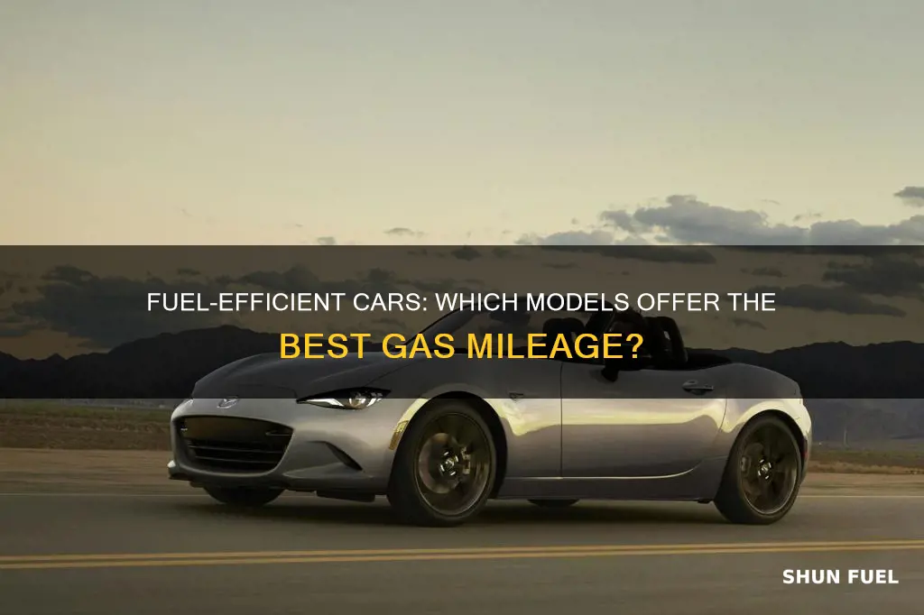 what car has the highest fuel economy