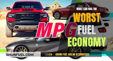 Worst Fuel Economy: Cars That Guzzle the Most Gas
