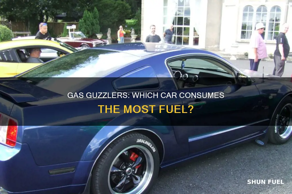 what car uses the most fuel