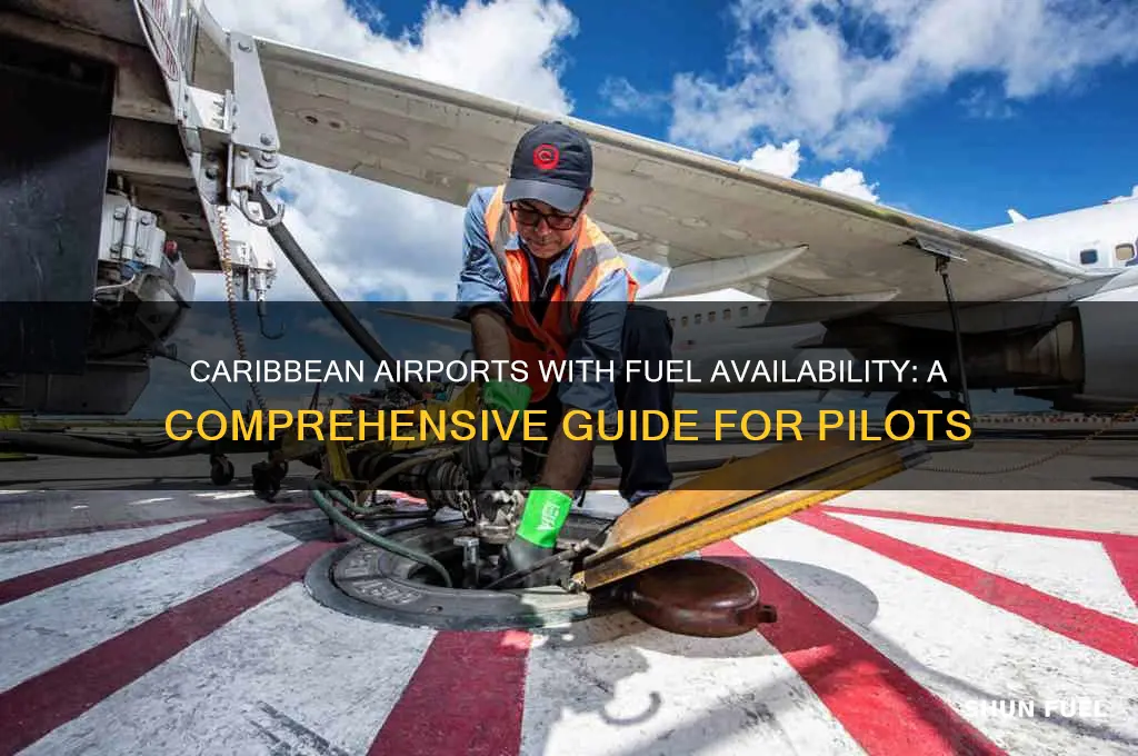 what caribbean airports have fuel