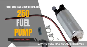 Top Cars Equipped with Walbro 250 Fuel Pumps