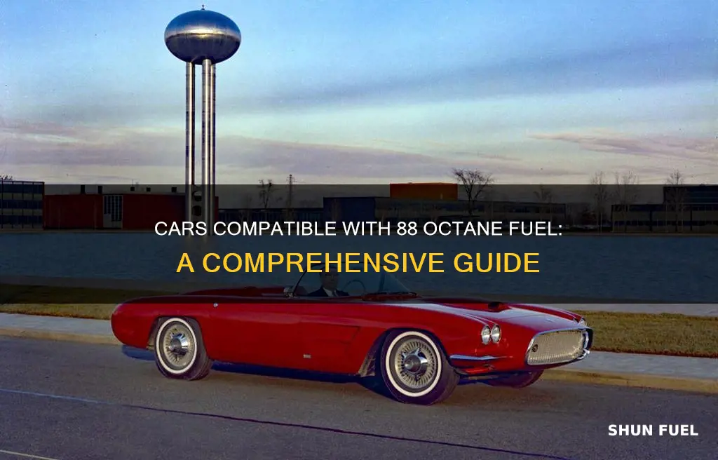 what cars can use 88 fuel