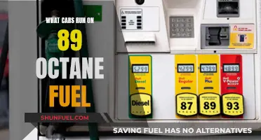 Best Cars Compatible with 89 Octane Fuel