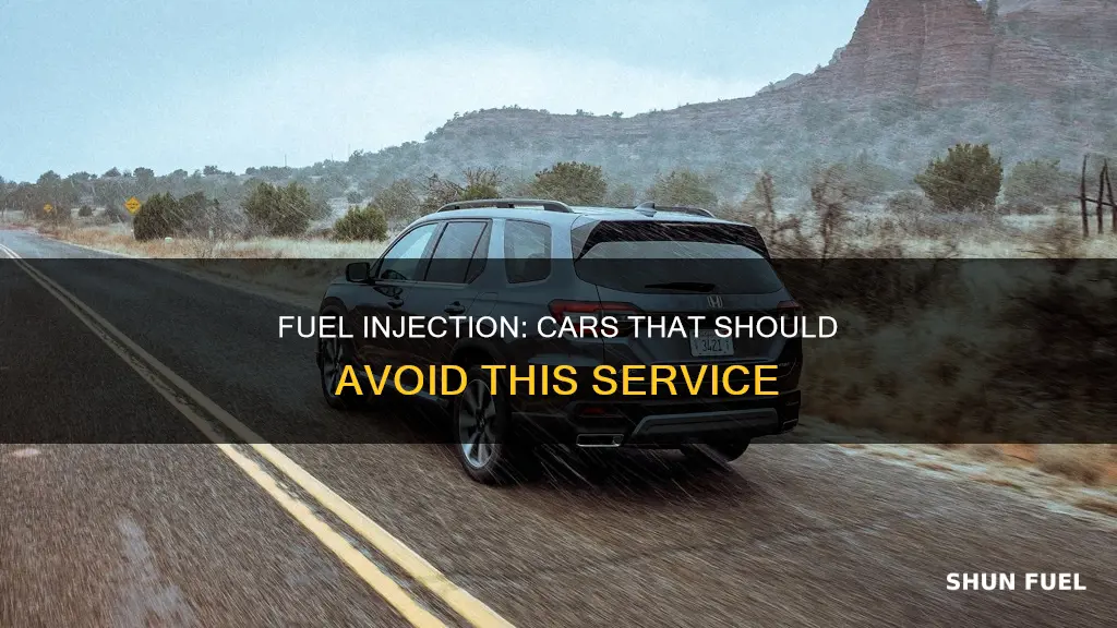 what cars should not have fuel injection services