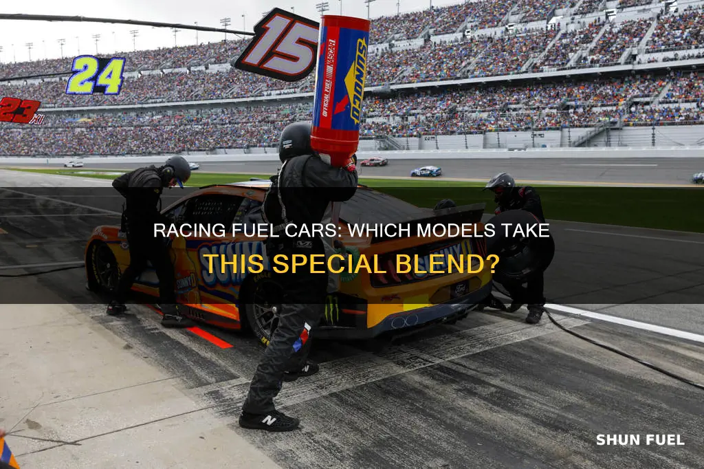 what cars take racing fuel
