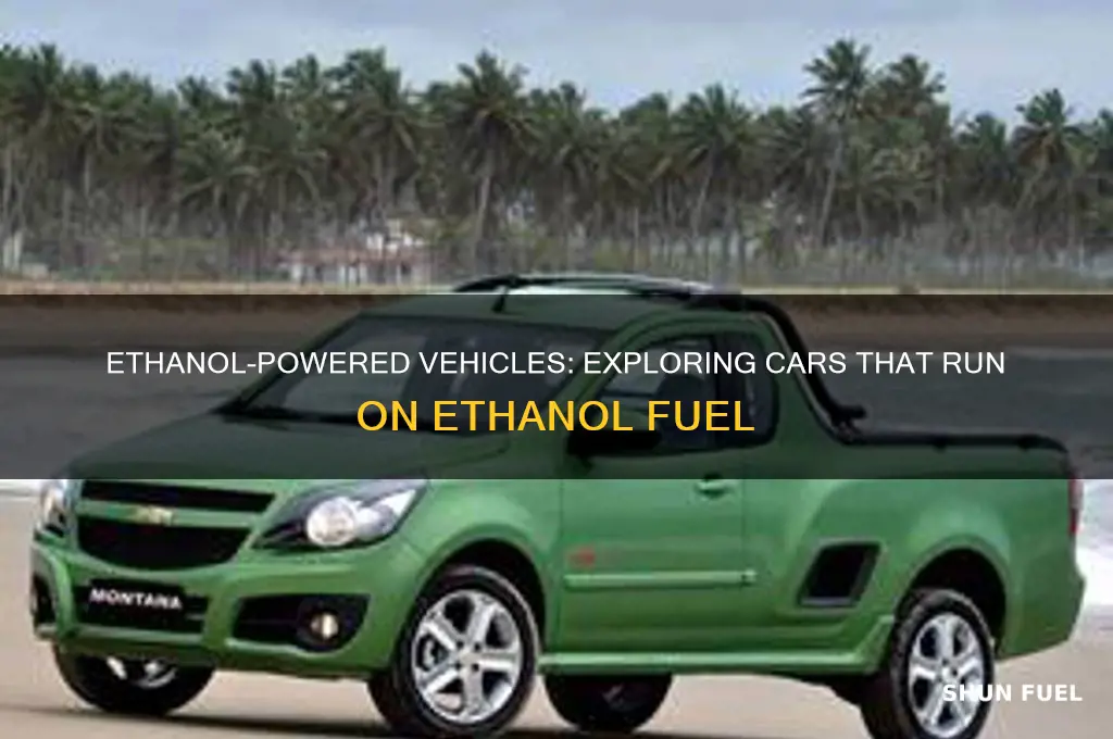 what cars use ethanol fuel
