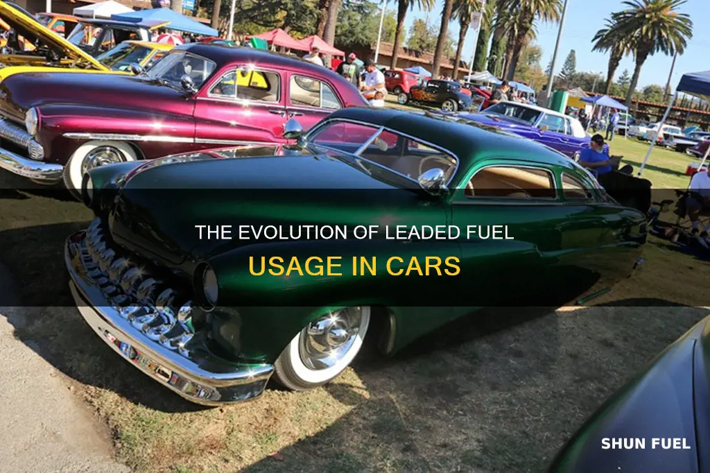 what cars use leaded fuel
