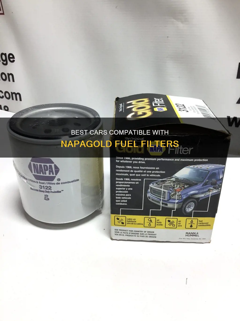 what cars use napagold fuel filter